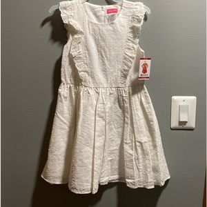 BRAND NEW GIRLS DRESS SIZE 7/8! NWT. SMOKE FREE HOME.